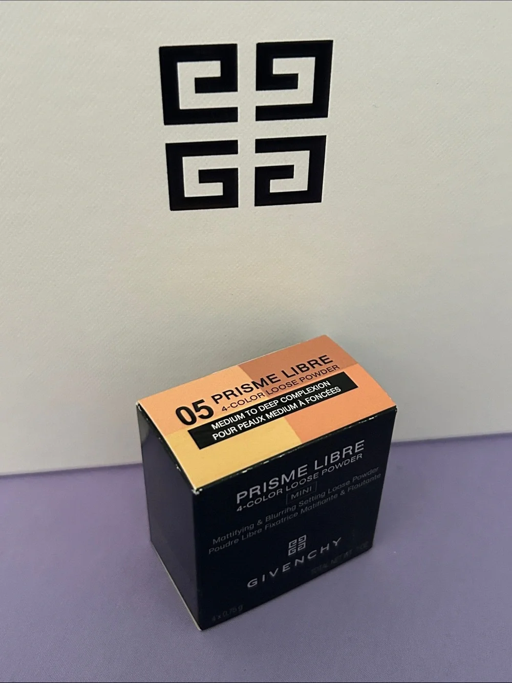 Givenchy PRISME LIBRE LOOSE SETTING & FINISHING POWDER #05 Popeline Mimosa Mini